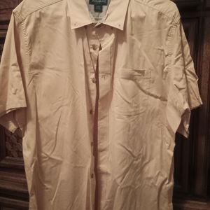 Manilla Eddie Bauer Short Sleeved Casual Shirt For Men Size XXL $30
